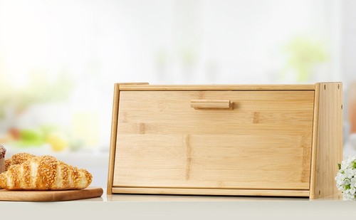 Bamboo wooden bread - wooden, food