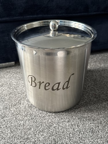 Stainless steel bread bin - bread,