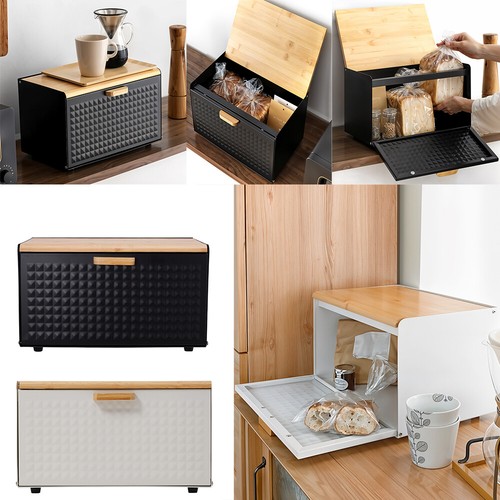 Bread bin front flip - front, door