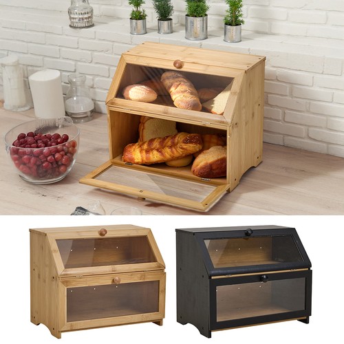 Bamboo wood double layer - bamboo, bread