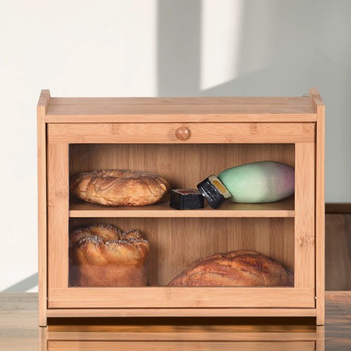 Double deck bread bin - double, kitchen