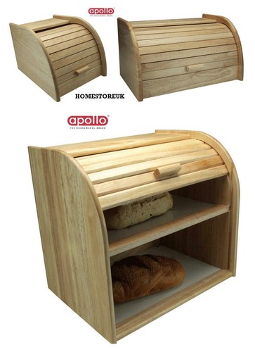 Bread bin beech - bread,