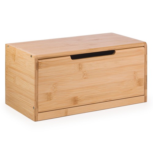 Bamboo bread bin storage - bamboo,