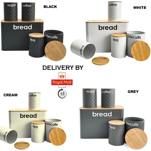 Bread bin tea coffee sugar - bin,