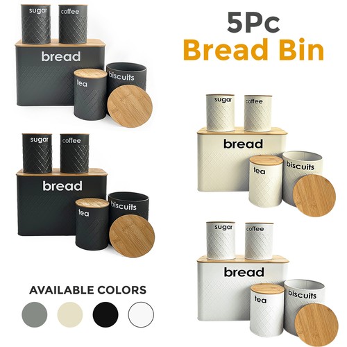 5pc kitchen set bread bin - 5pc-kitchen,