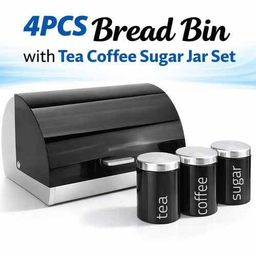 Stylish 4pc kitchen - 4pc, coffee